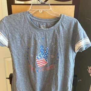 NWOT SO Girls Americana top. 16